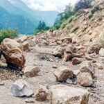 landslide in Gangtok