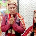 Russian groom marries Ukrainian bride