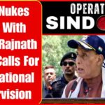 Rajnath Singh Briefs Army Troops In Srinagar 2025