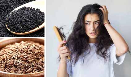 চুল পাকছে, গুচ্ছ গুচ্ছ চুল চুল উঠছেও, সমাধানে কোনটি ভালো, কালোজিরে নাকি জিরে?